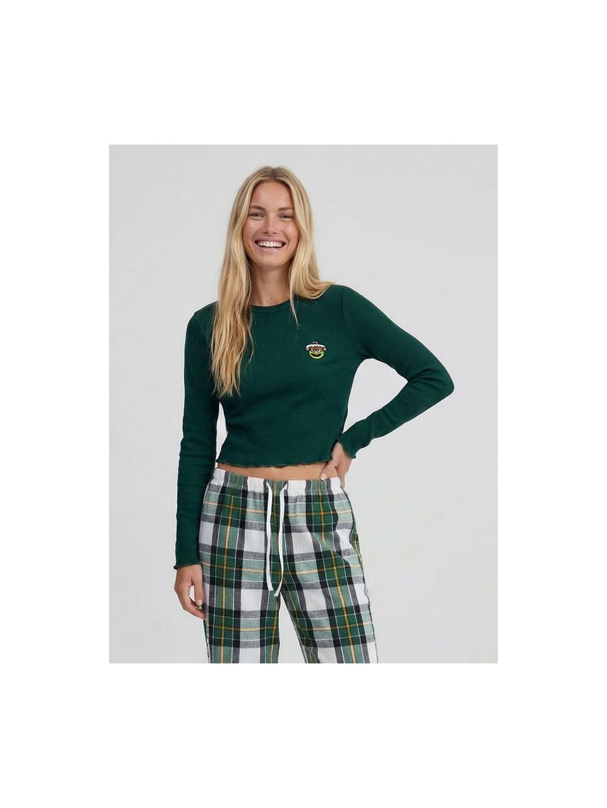 חולצת פיג’מה ופל ארוכה | Sesame Street