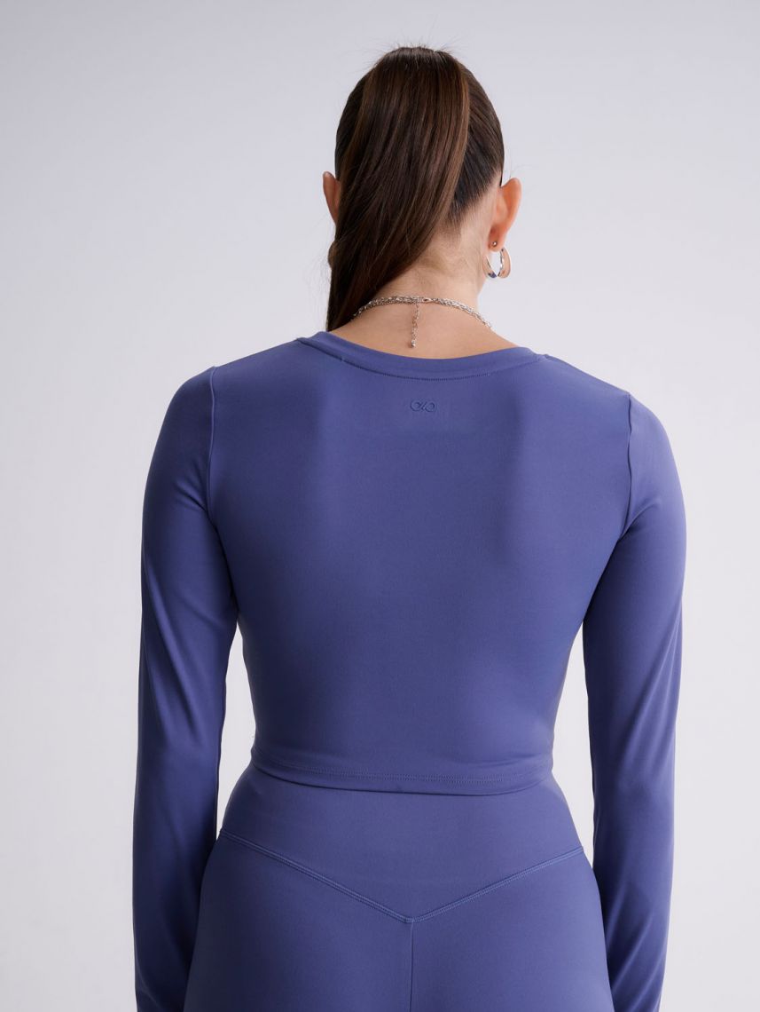 חולצת קרופ אקטיב ארוכה