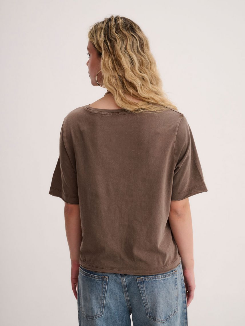 טי-שירט עם הדפס