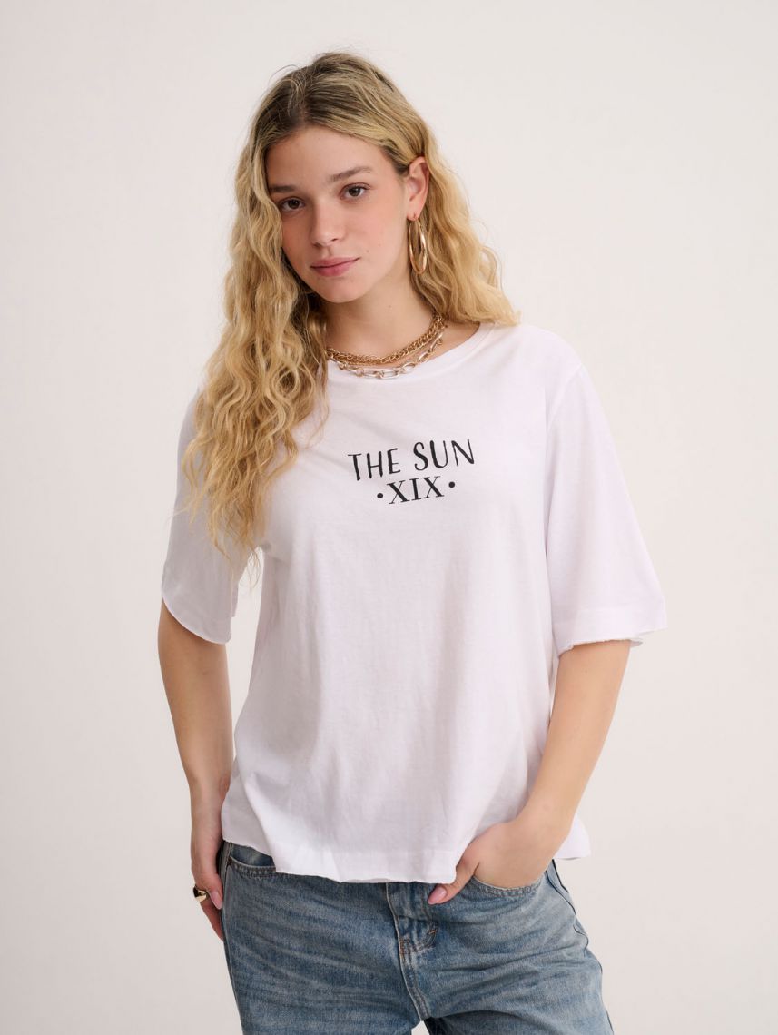 טי-שירט עם הדפס