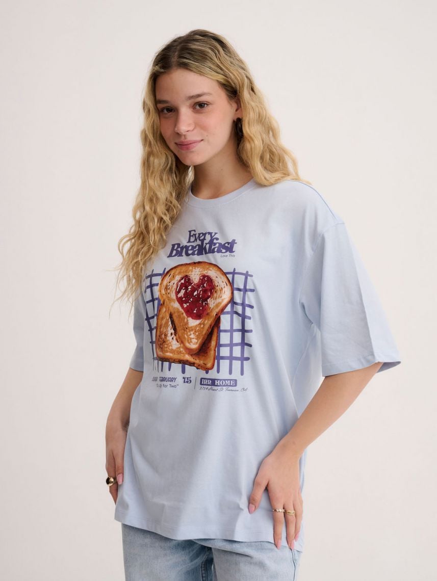 טי-שירט עם הדפס