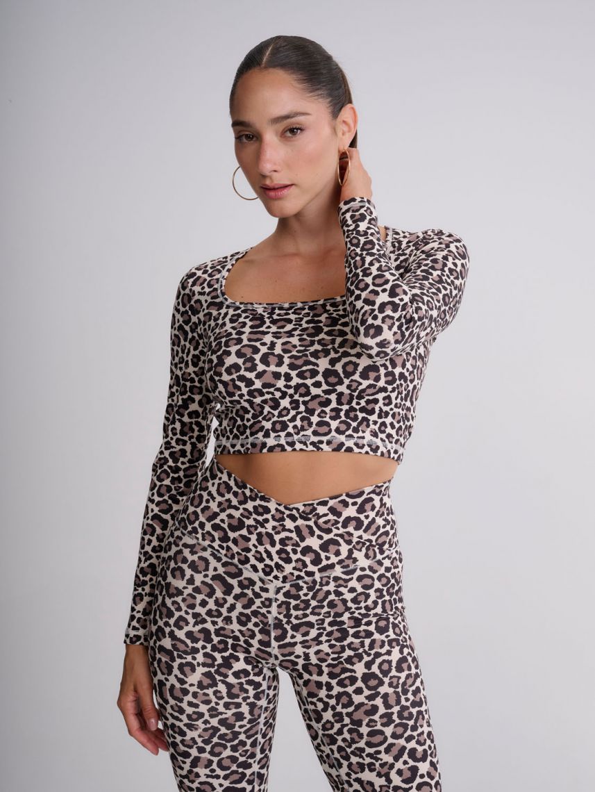 חולצת קרופ אקטיב ארוכה