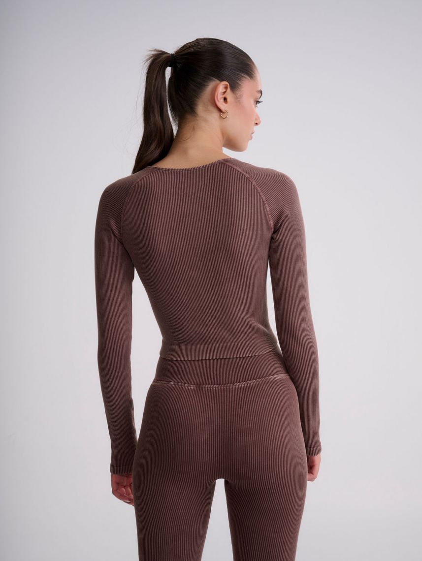 חולצת אקטיב ריב ארוכה