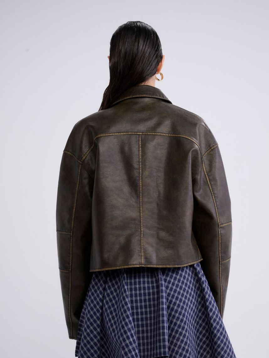 ג’קט דמוי עור