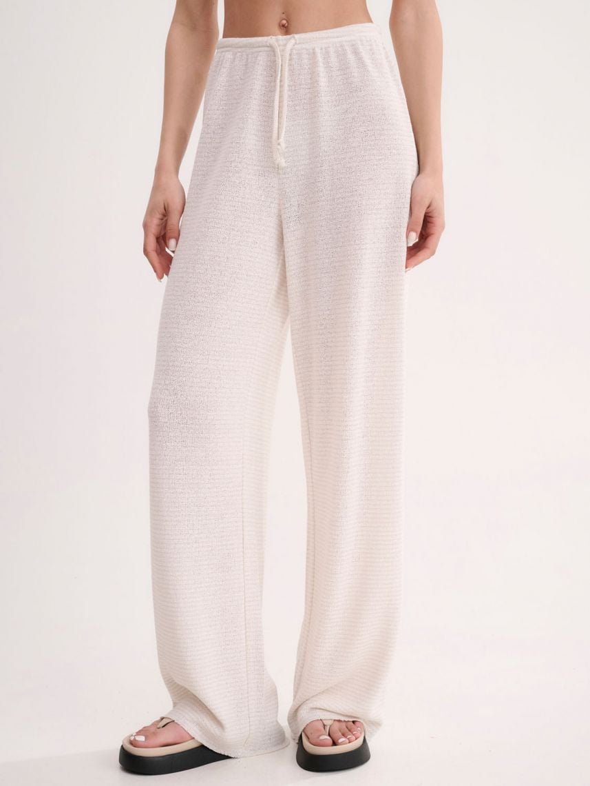 מכנסי חוף סרוגים