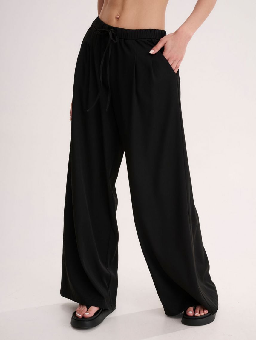 מכנסי אריג ארוכים