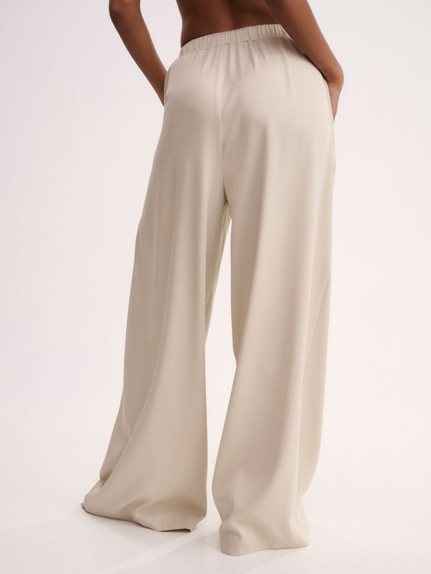 מכנסי אריג ארוכים