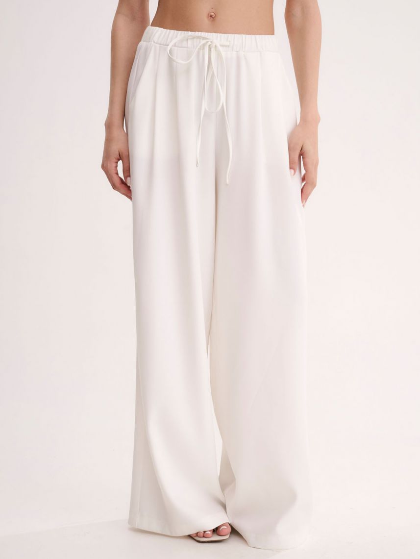 מכנסי אריג ארוכים