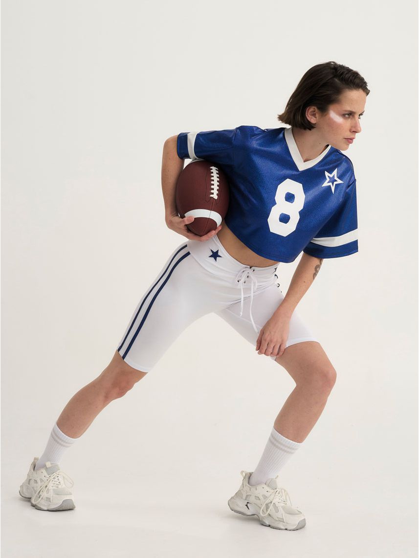 מכנסיים לתחפושת שחקנית פוטבול