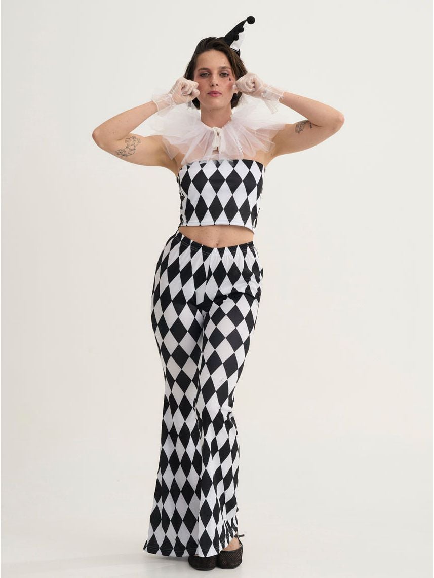 מכנסי פדלפון לתחפושת פיירו