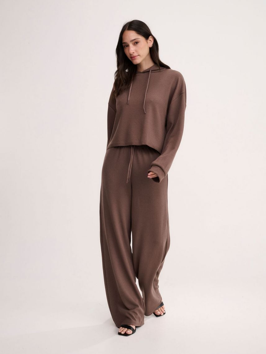 מכנסי סריג ארוכים