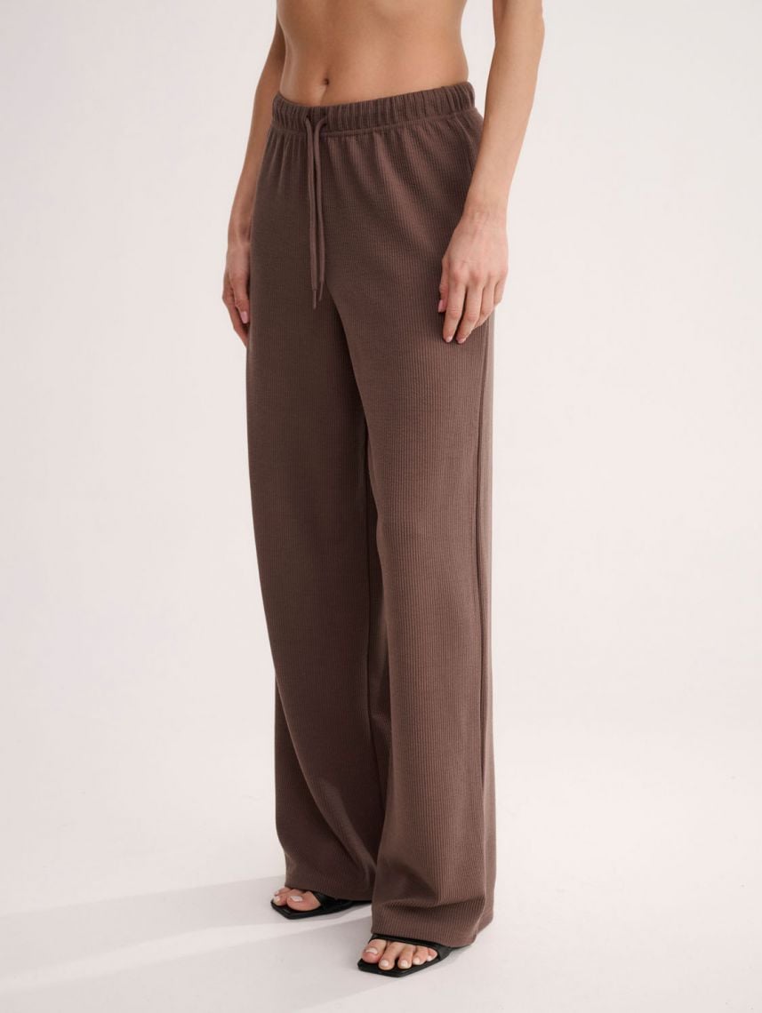 מכנסי סריג ארוכים