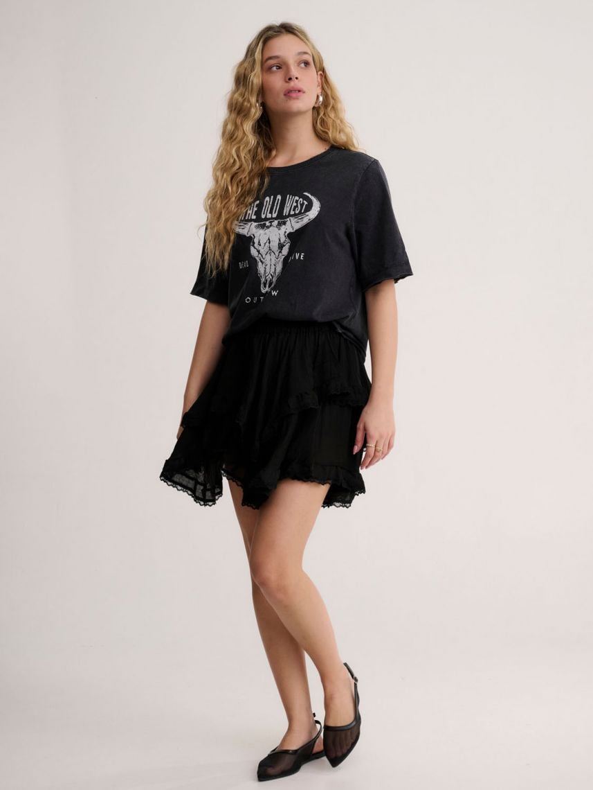 חצאית מיני קומות