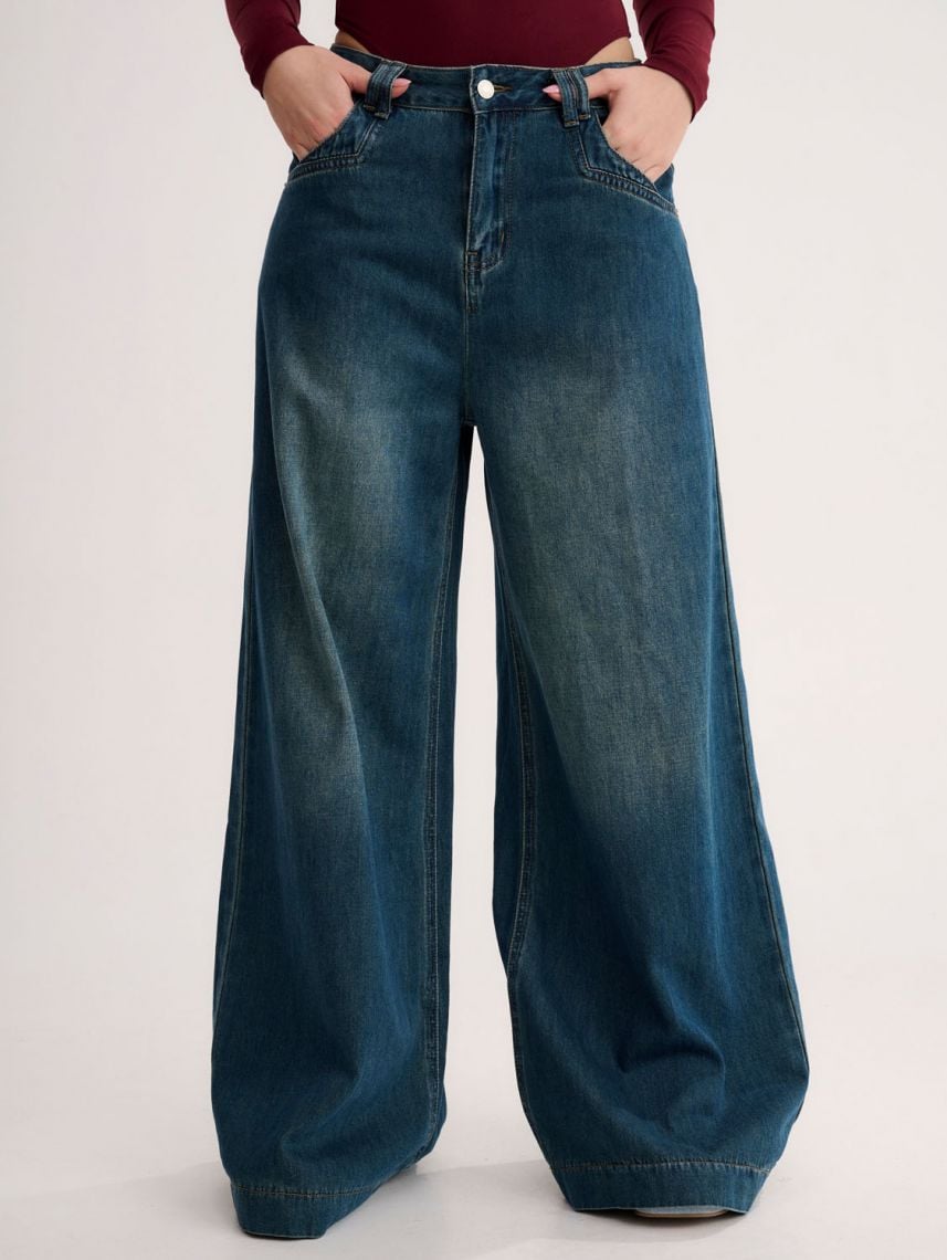 ג’ינס רחבים