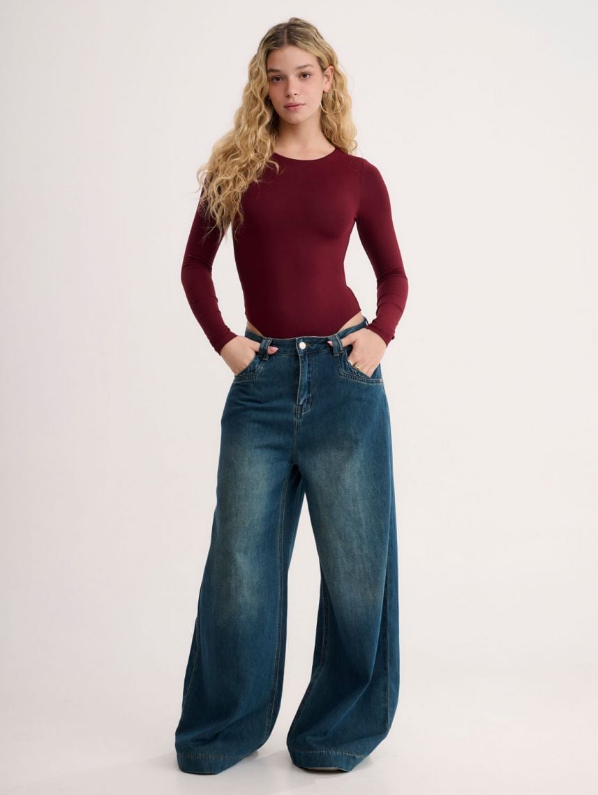 ג’ינס רחבים