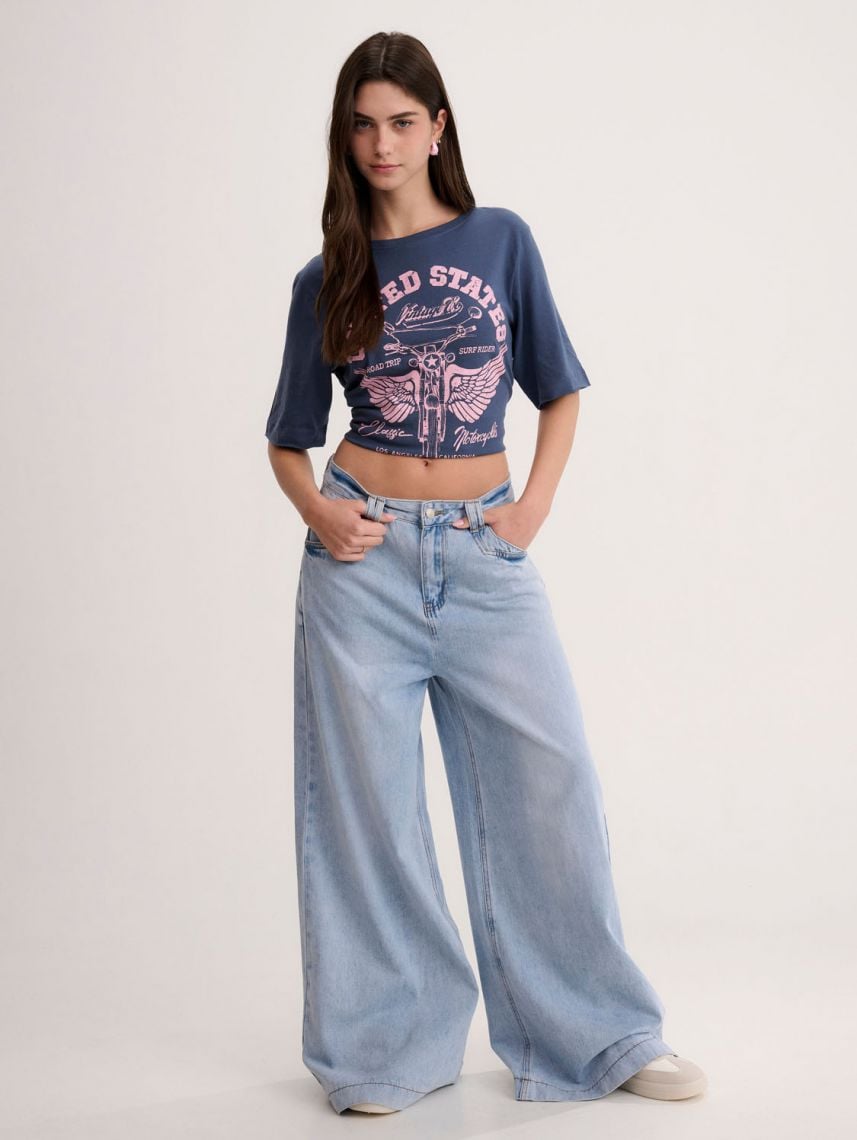 ג’ינס רחבים