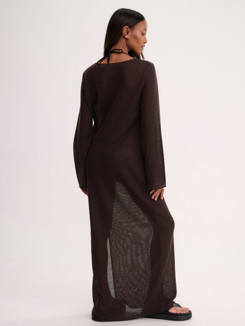 שמלת חוף קאט-אאוט