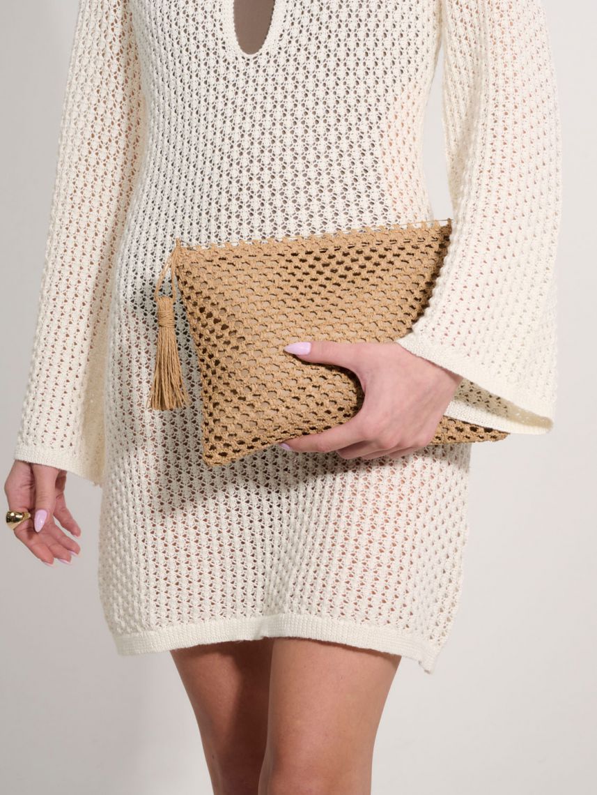 קלאץ’ קש סרוג