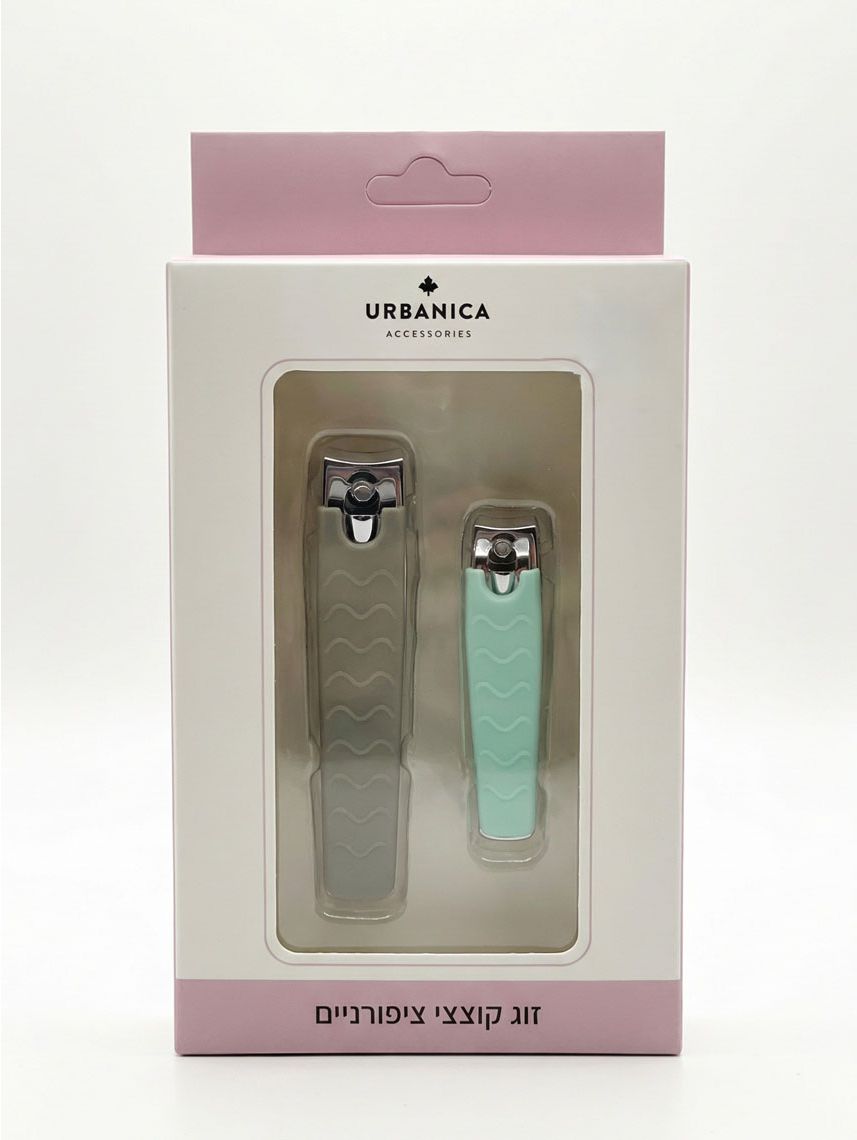 סט 2 קוצצי ציפורניים