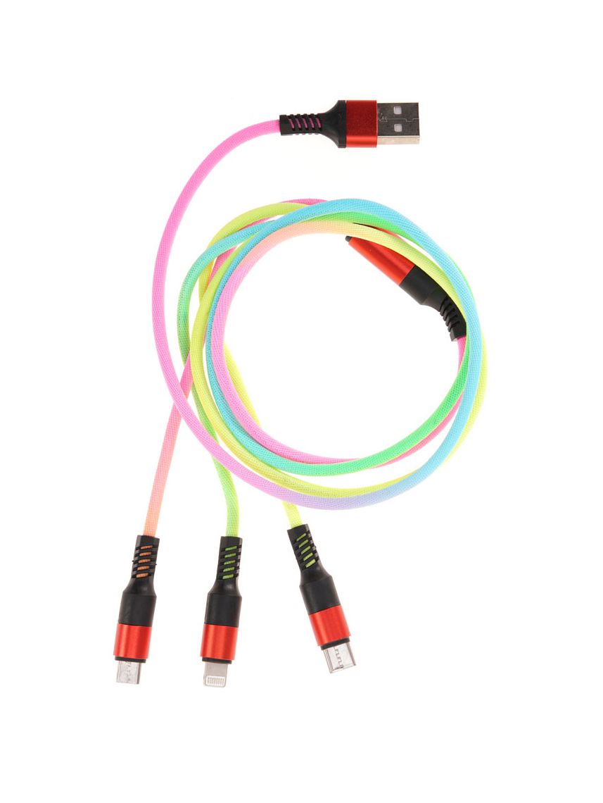 כבל טעינה 3 ב-1