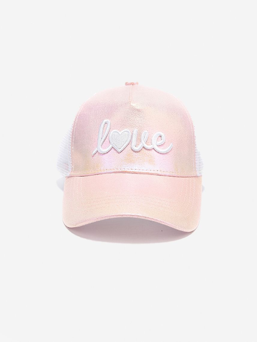 כובע מצחייה LOVE לבנות