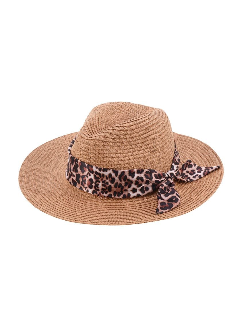 כובע קש בנדנה