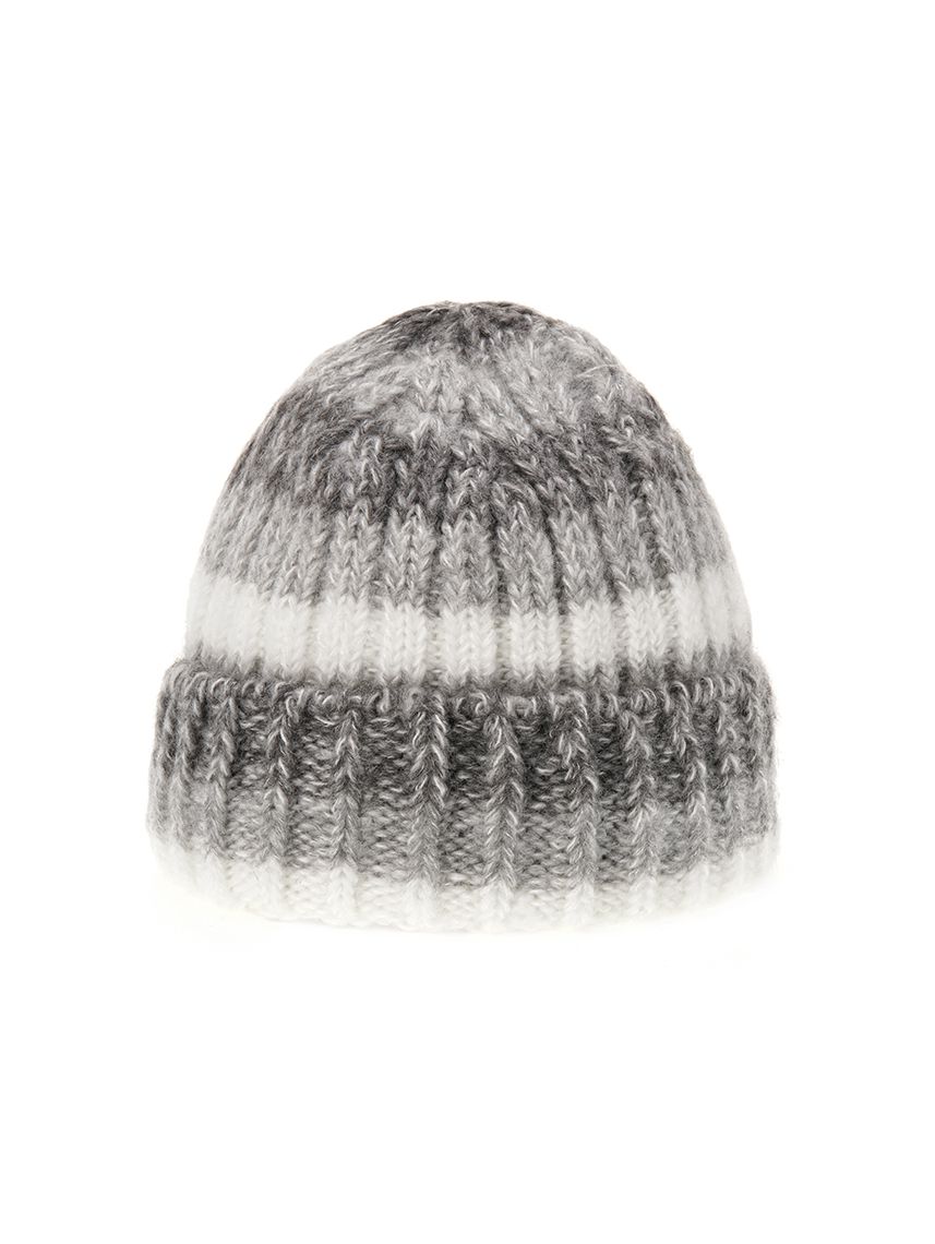 כובע צמר פסים