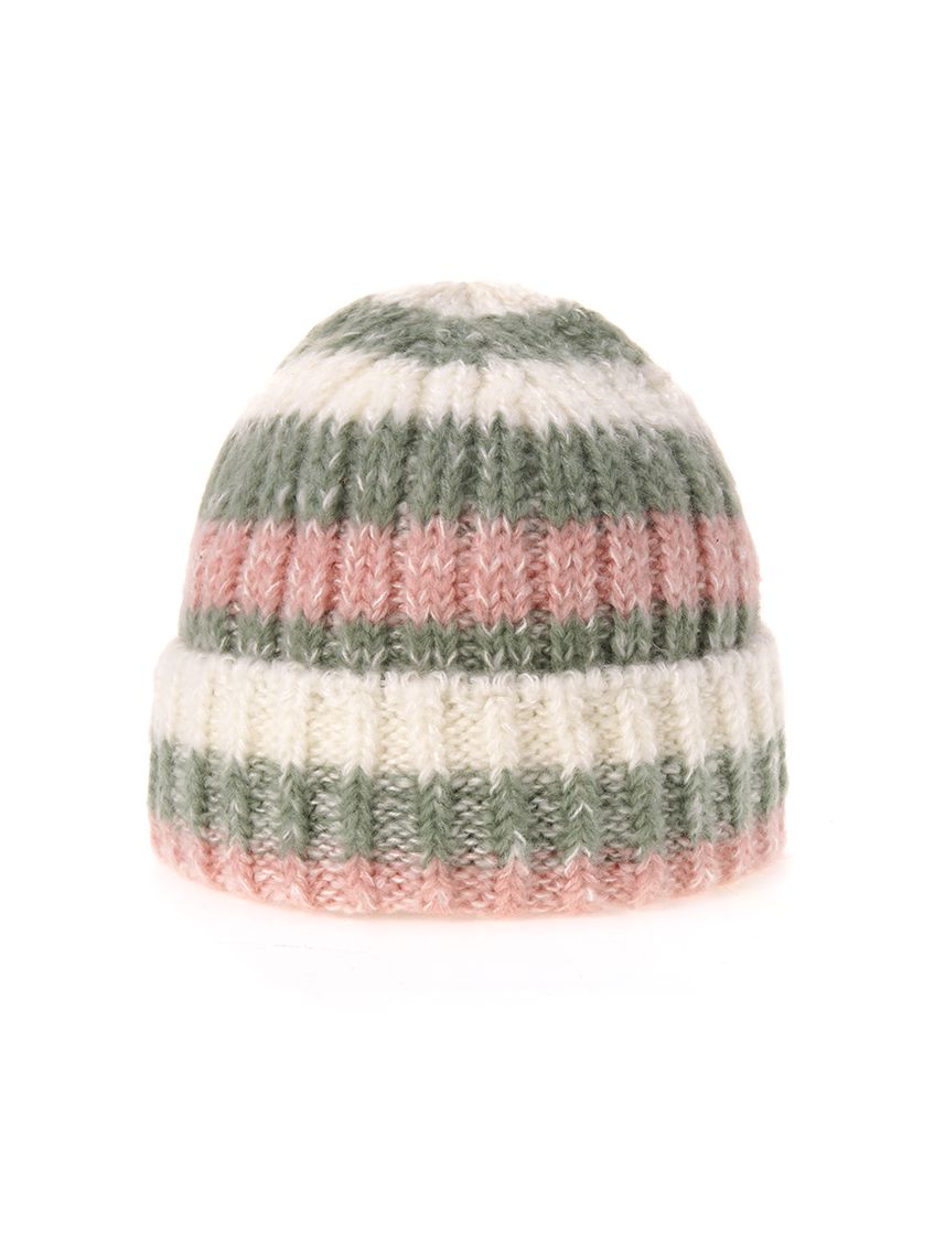 כובע צמר פסים