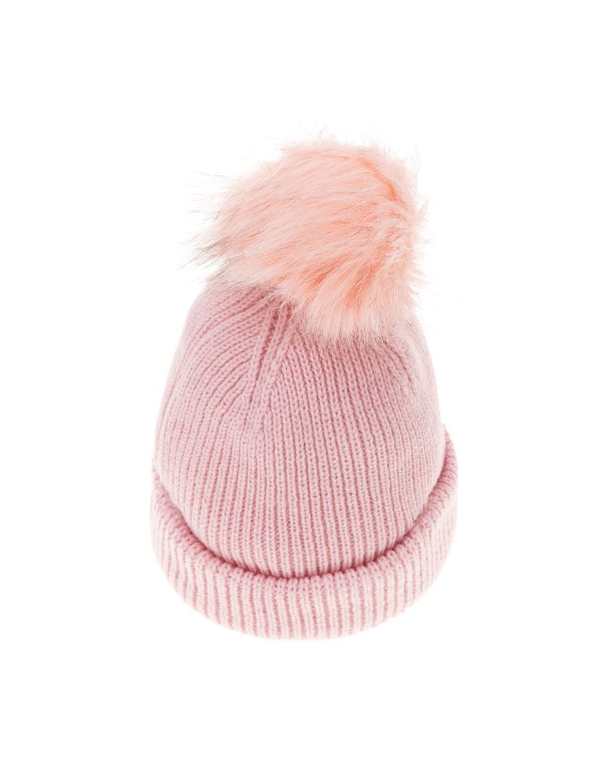 כובע צמר עם פונפון