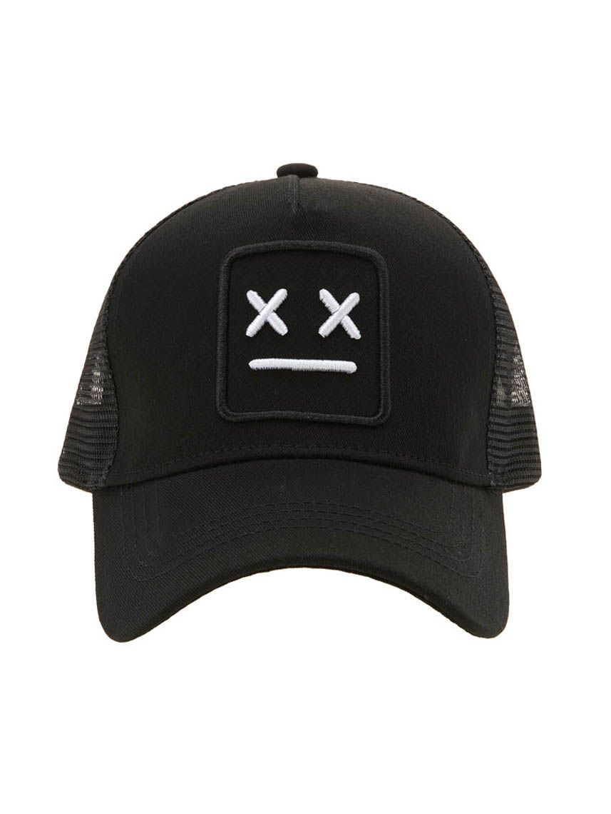 כובע מצחיה רשת עם רקמה