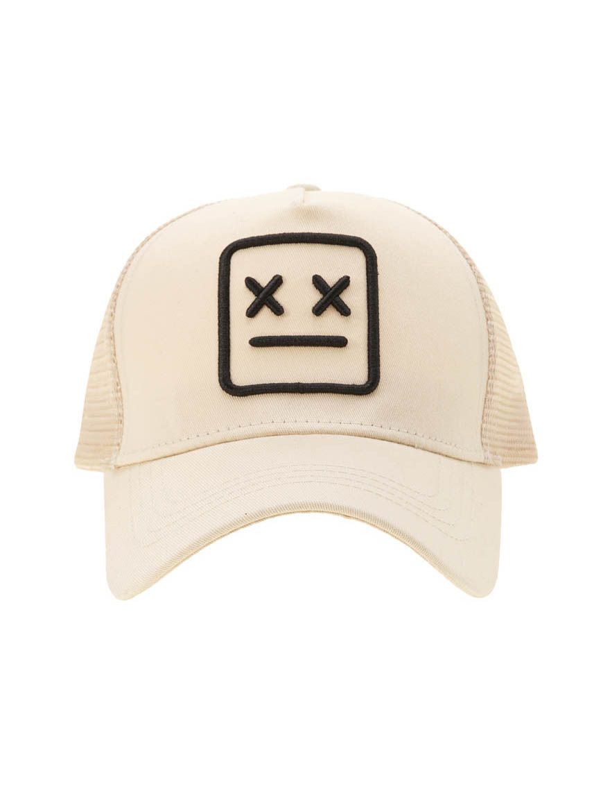 כובע מצחיה רשת עם רקמה