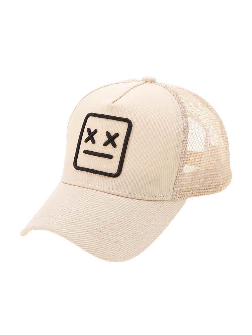 כובע מצחיה רשת עם רקמה