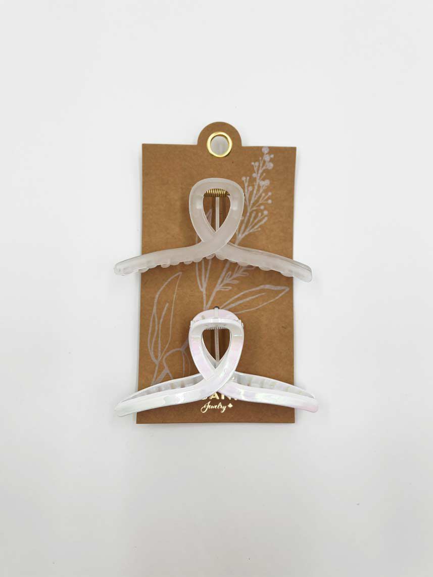 זוג קליפסים לשיער