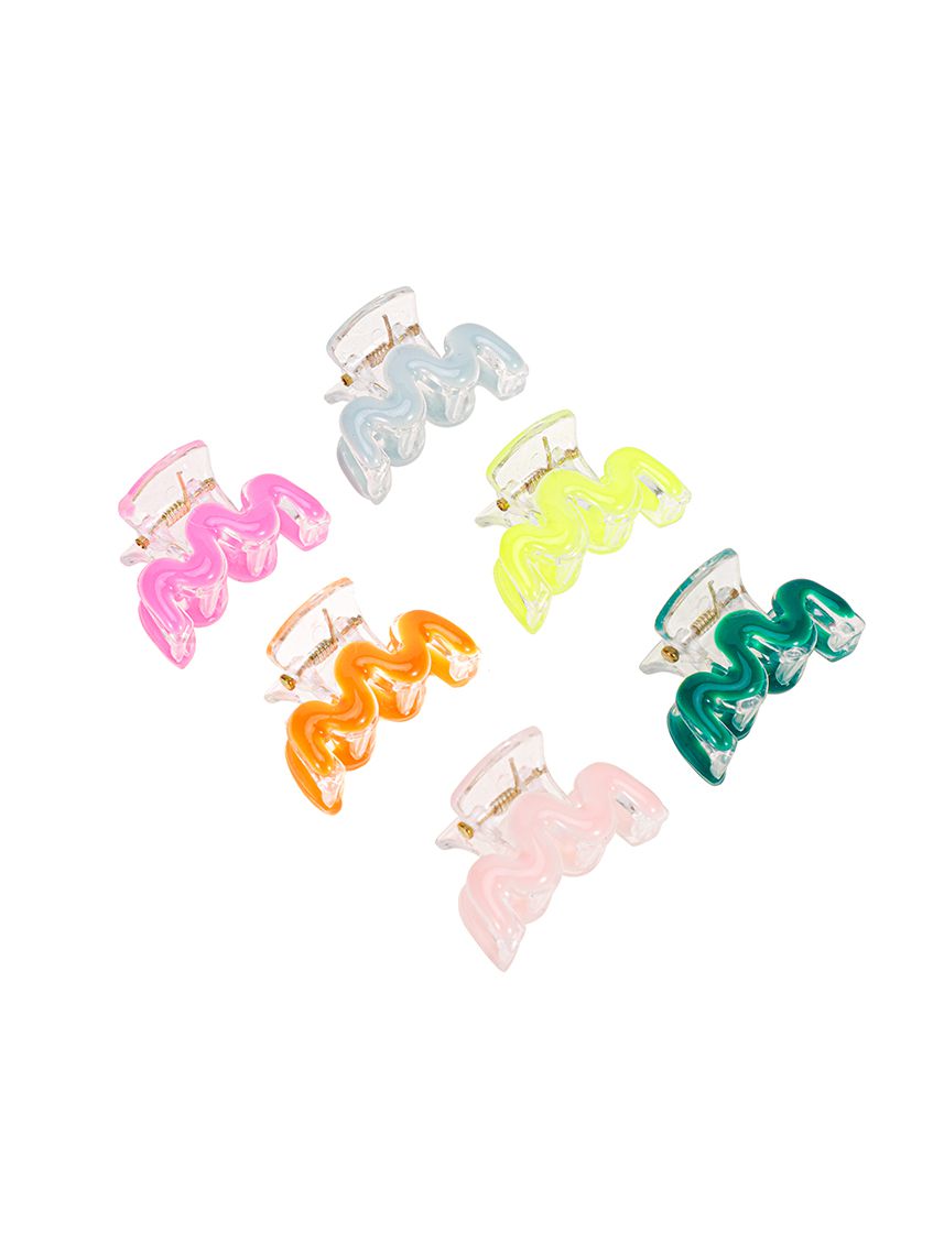 מארז 6 קליפסים צבעוניים