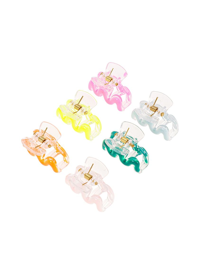 מארז 6 קליפסים צבעוניים