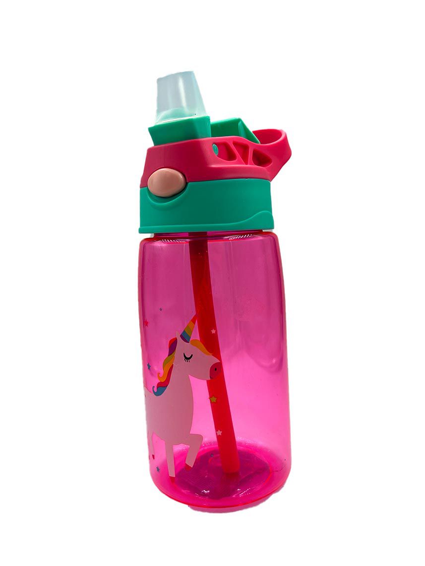 בקבוק שתייה עם קש לילדים