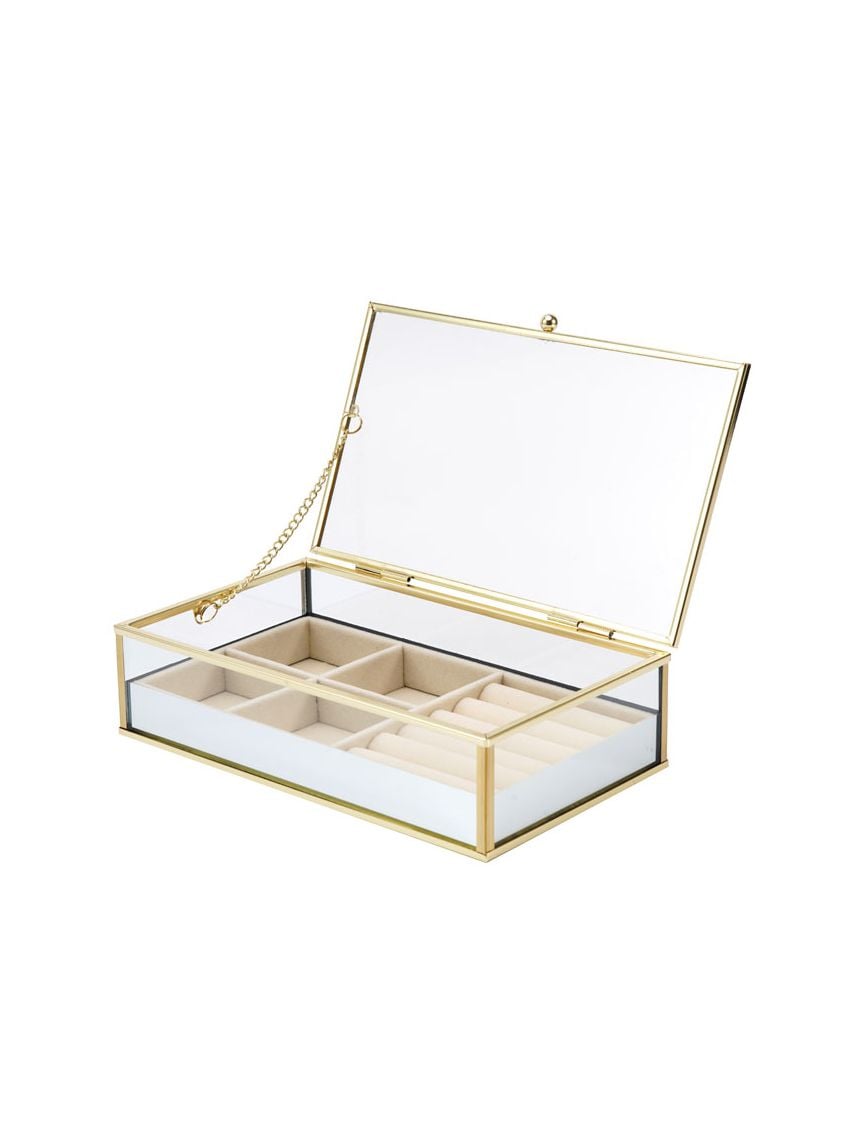 קופסת תכשיטים מזכוכית