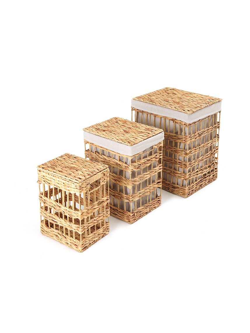 סל כביסה קש