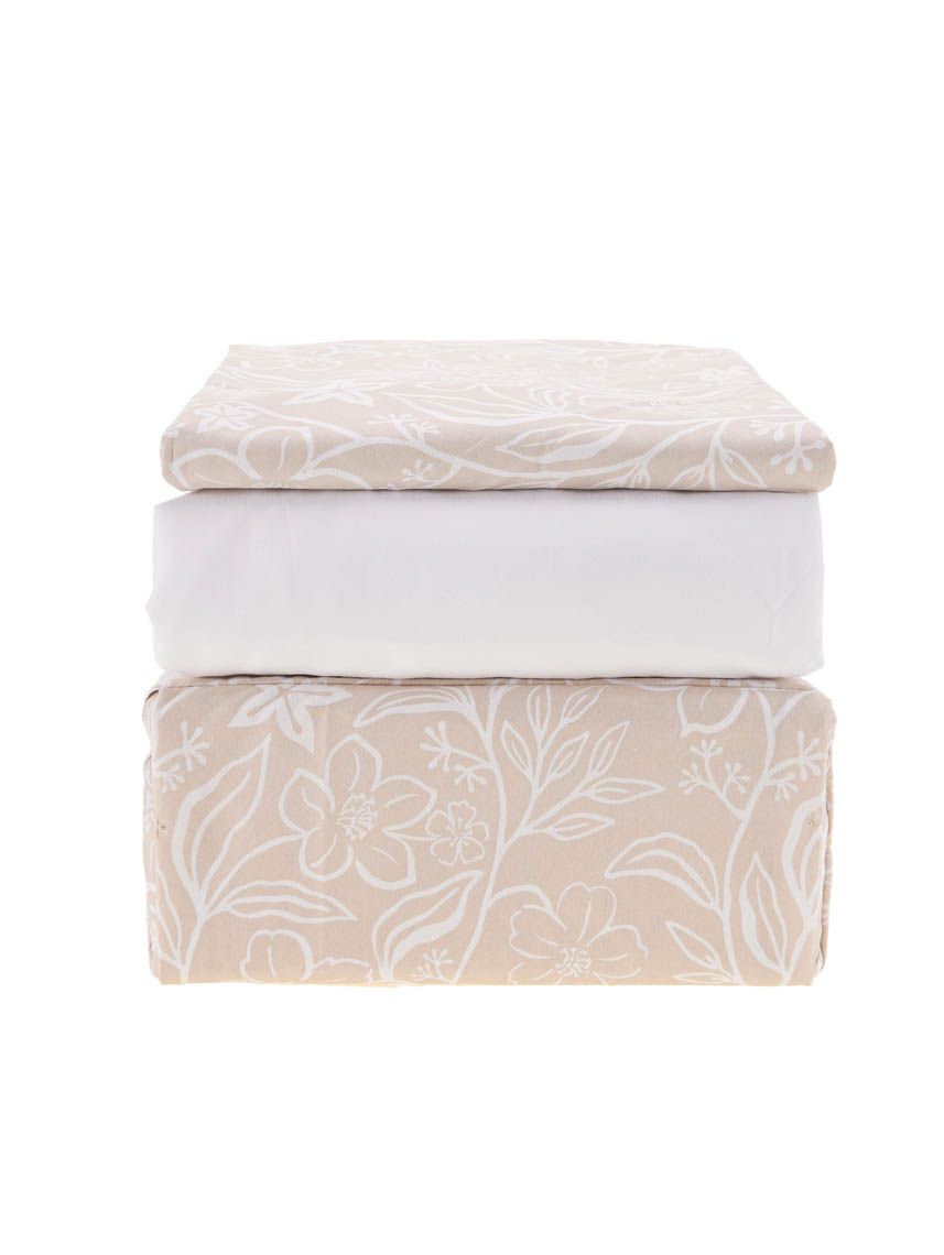 סט מצעים מלא למיטה זוגית 160X200