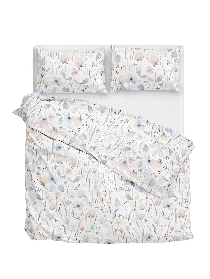 סט מצעים מלא למיטה זוגית 160X200