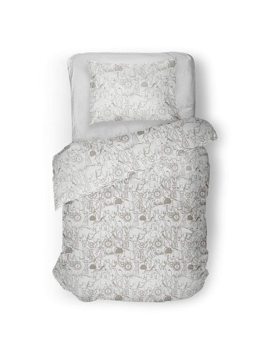 סט מצעים מלא למיטת יחיד 200X90