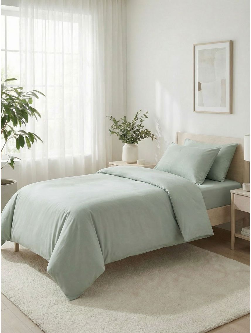 סט מצעים מלא למיטה וחצי 120X200