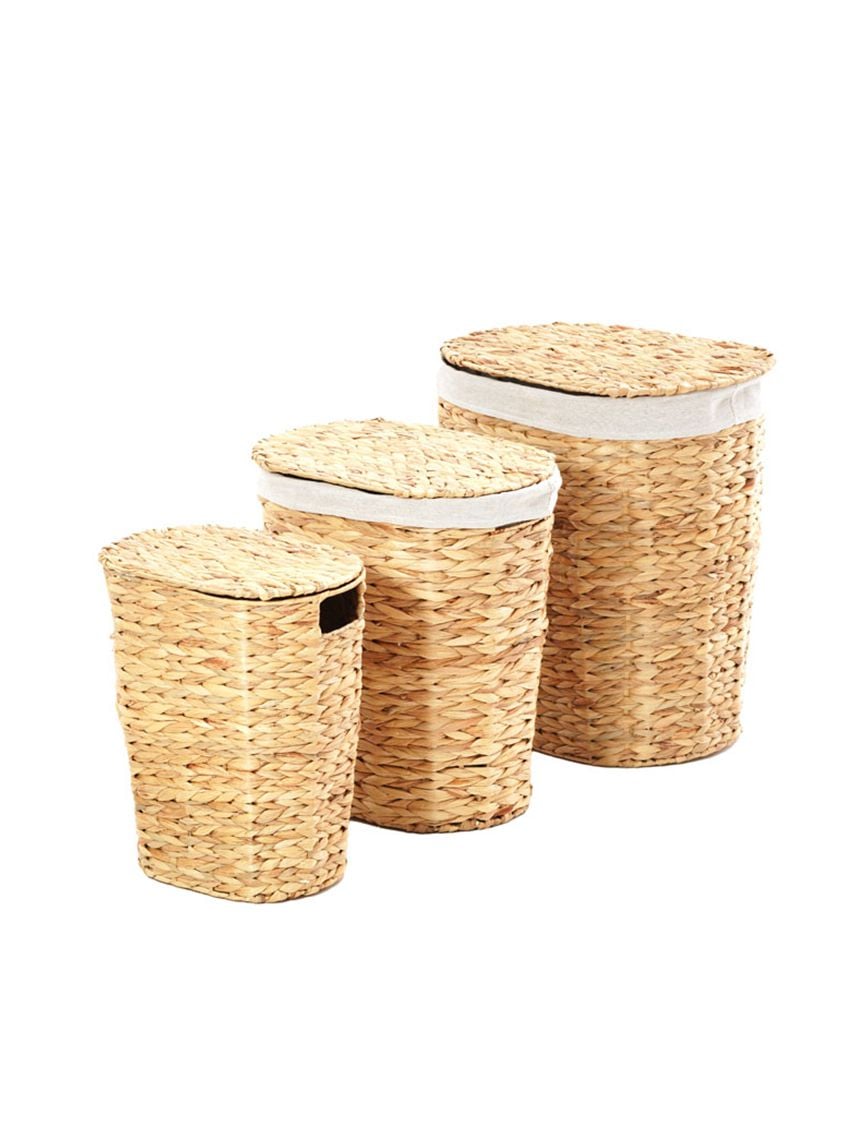 סט 3 סלי כביסה מקש