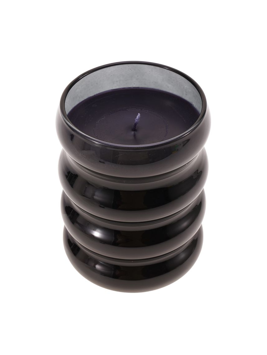 נר במעמד זכוכית מעוצב