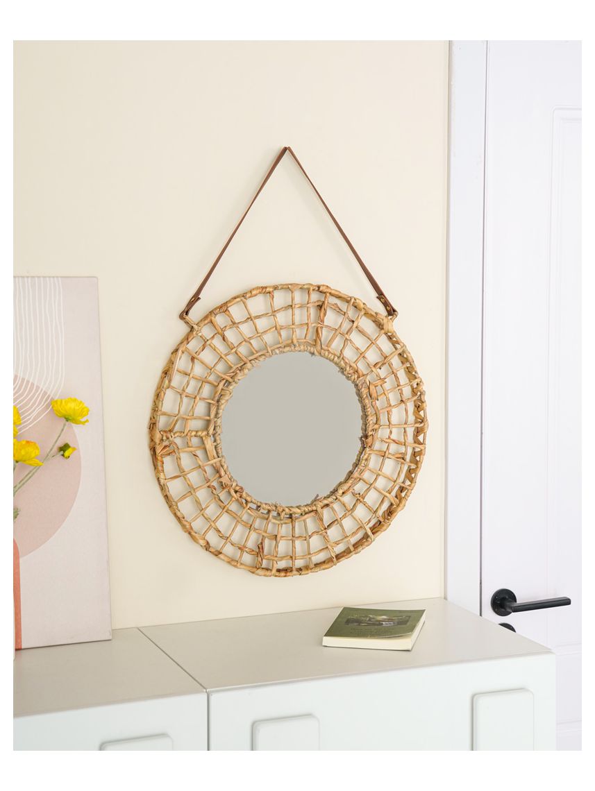 מראת קש עגולה