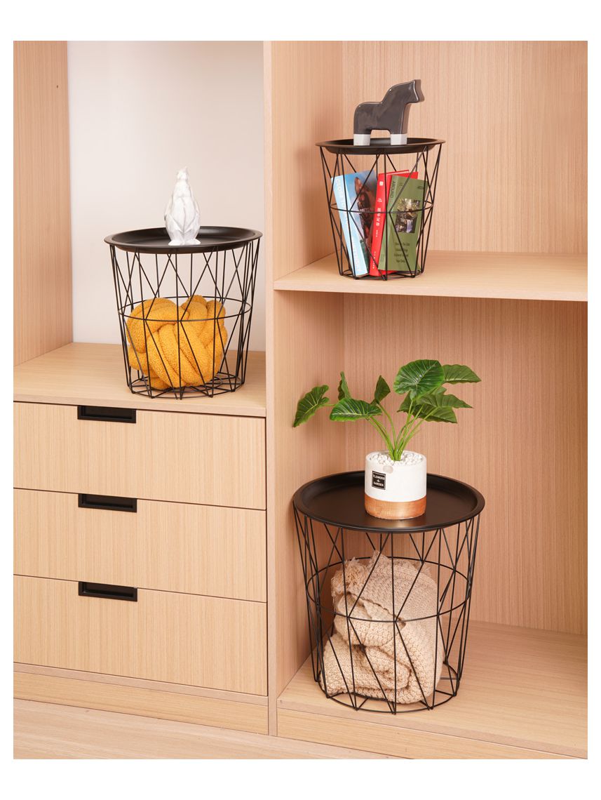 סל אחסון עם מכסה