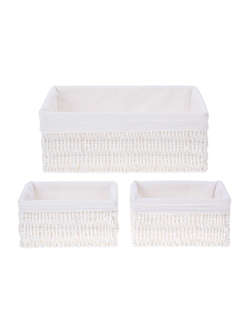 סט סלסלאות קש