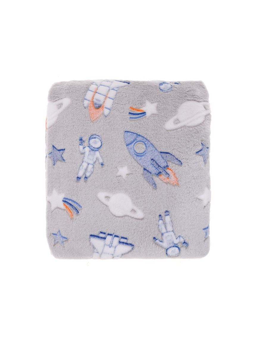 שמיכה פרוותית זוהרת בחושך 152X127