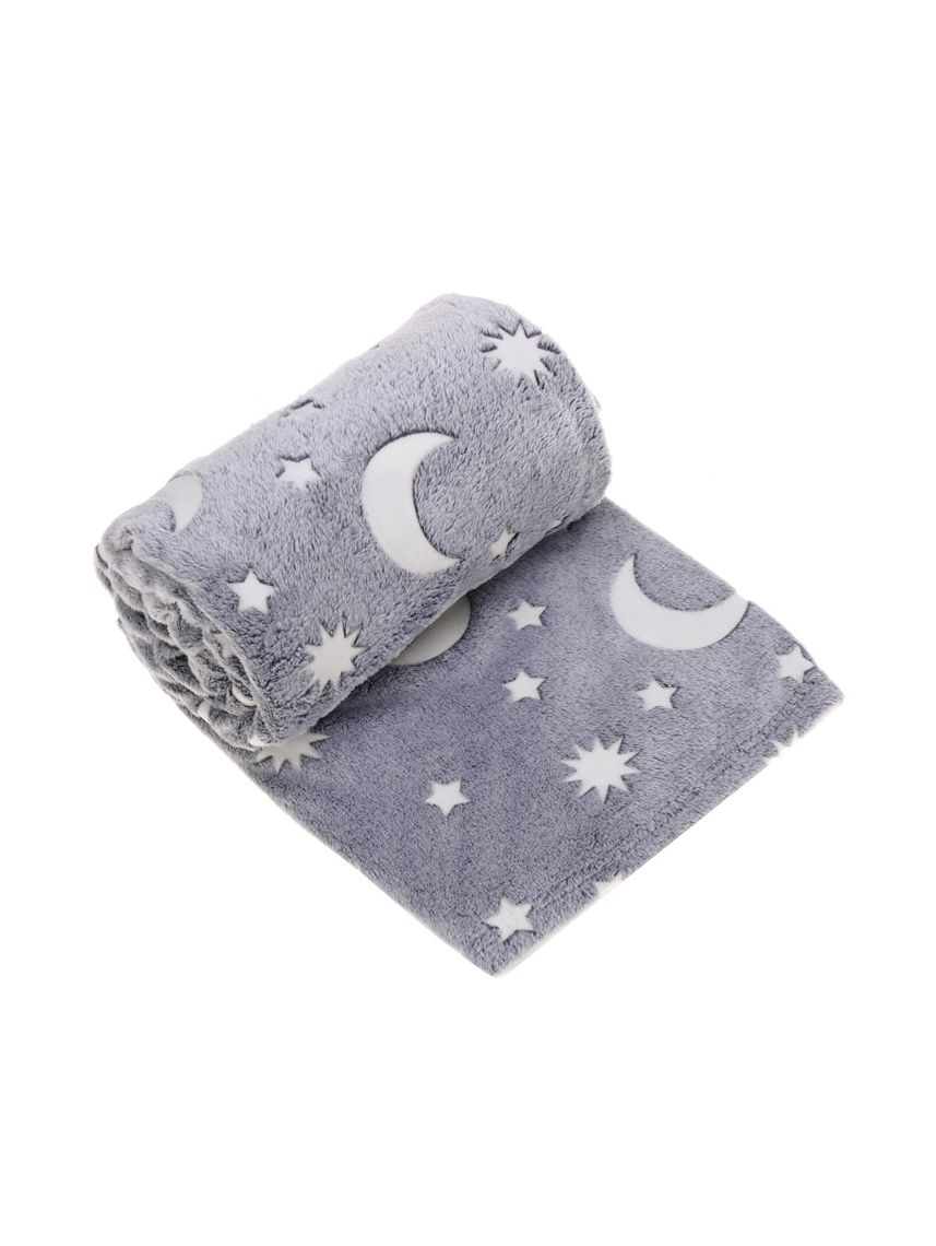 שמיכה פרוותית זוהרת בחושך 152X127