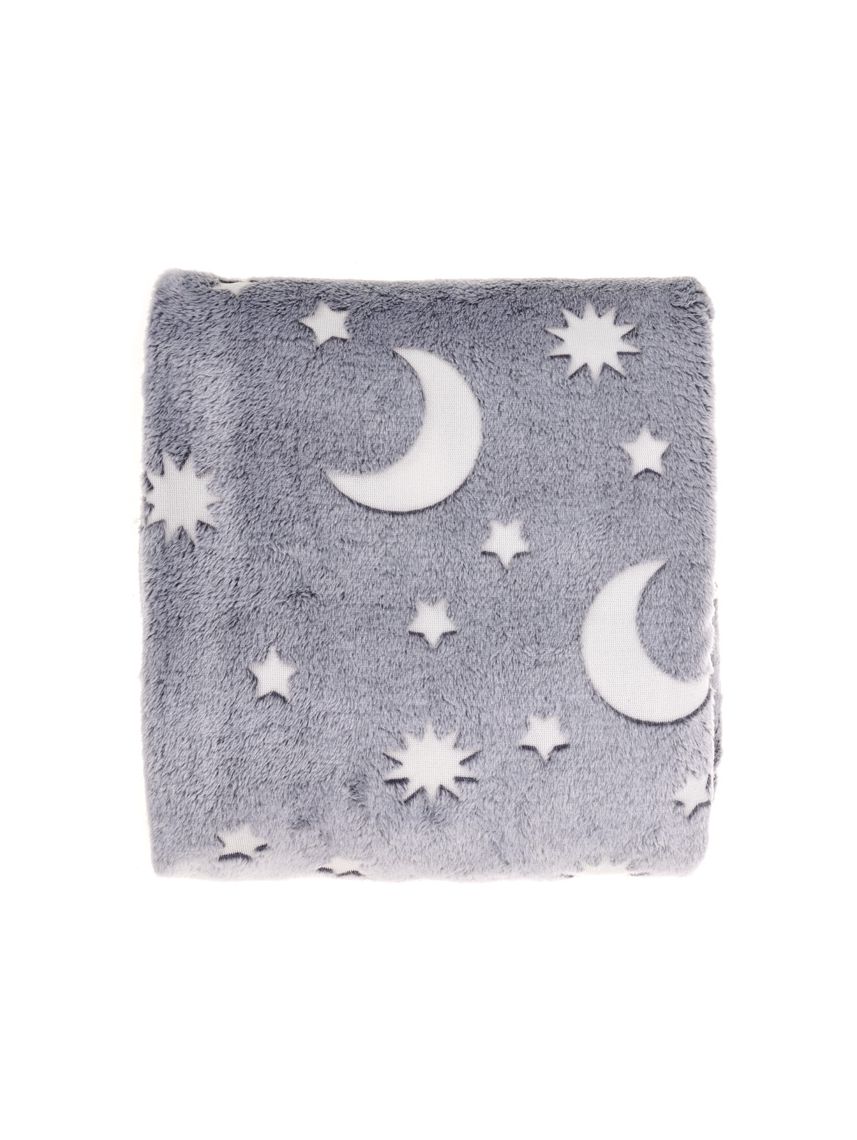 שמיכה פרוותית זוהרת בחושך 152X127